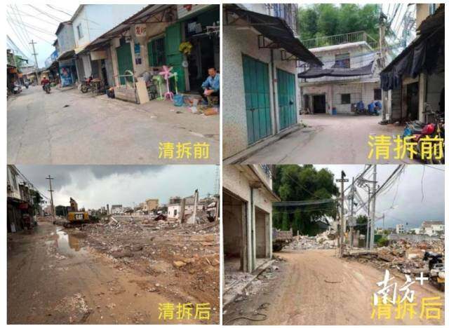 黄冈镇“以拆开路”强力推动“三清三拆三整治”。